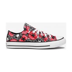 Converse Chuck Taylor All Star Tenisówki Czarny Czerwony. Czerwone trampki męskie Converse, bez wzorów, z materiału, retro, bez zapięcia. Za 326,95 zł.