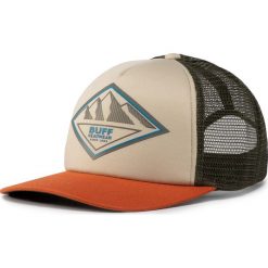 Czapka z daszkiem BUFF - Trucker Cap Eucalyptus Nut 117248.305.10.00 Brown. Brązowe czapki męskie Buff, bez wzorów, z bawełny. Za 99,00 zł.