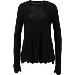 Swetry klasyczne damskie: YAS YASLIAM LS KNIT PULLOVER Sweter black