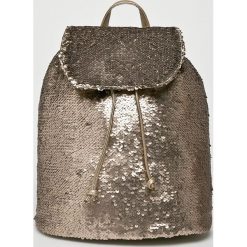 Answear - Plecak. Szare plecaki damskie ANSWEAR, z materiału. W wyprzedaży za 59,90 zł.