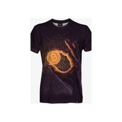 Bitcoin men's t-shirt. Czarne t-shirty męskie marki Mars from venus, s, bez wzorów, bez kołnierzyka. Za 101,40 zł.