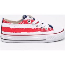 Andy-Z - Tenisówki dziecięce. Szare buty dziewczęce sportowe marki Andy-Z, z materiału, na sznurówki. W wyprzedaży za 44,90 zł.