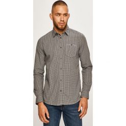 Tom Tailor Denim - Koszula. Niebieskie koszule męskie TOM TAILOR DENIM, s, bez wzorów, z bawełny, klasyczne, z klasycznym kołnierzykiem, z długim rękawem. W wyprzedaży za 99,90 zł.