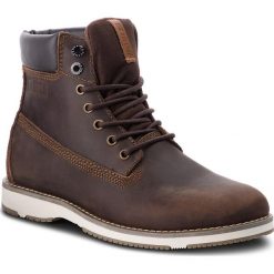 Kozaki BIG STAR - BB174115 Brown. Brązowe glany męskie BIG STAR, z materiału. W wyprzedaży za 219,00 zł.