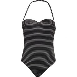 Strój kąpielowy Emporio Armani 262208 0P302 18920. Czarne stroje kąpielowe damskie Emporio Armani, m, bez wzorów, z elastanu. Za 449,00 zł.