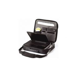 Torba do laptopa Targus Notepac 15"-16” (CN01). Czarne torby na laptopa Targus, w paski, z gumy. Za 89,99 zł.