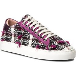 Tenisówki PATRIZIA PEPE - 2V8301/A4N2-M350 Violet Red. Czerwone półbuty damskie Patrizia Pepe, bez wzorów, ze skóry, bez zapięcia. W wyprzedaży za 529,00 zł.
