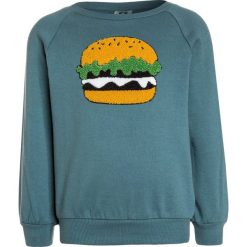 Småfolk WITH BURGER Bluza bluestone. Niebieskie bluzy chłopięce marki Småfolk, z bawełny. Za 229,00 zł.