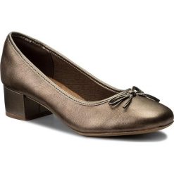 Półbuty damskie: Półbuty CLARKS – Chartli Daisy 261284754 Pewter Leather