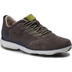Półbuty GEOX - U Nebula C U94D7C 01122 C9MK4 Stone/Dark Avio. Szare półbuty męskie Geox, ze skóry, klasyczne. W wyprzedaży za 429,00 zł.