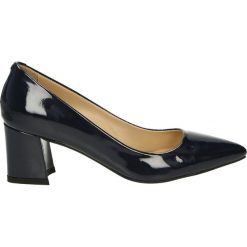 Czółenka - 7072370 NAVY. Niebieskie czółenka marki Venezia, ze skóry. Za 299,00 zł.