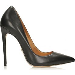 Buty ślubne damskie: Czarne czółenka damskie