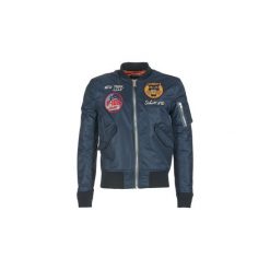 Kurtki krótkie Schott BOMBER BY SCHOTT. Niebieskie kurtki męskie Schott, s, bez wzorów, krótkie, bez kaptura. Za 719,20 zł.