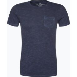 Nils Sundström - T-shirt męski, niebieski. Niebieskie t-shirty męskie marki Nils Sundström, m, z aplikacjami, z bawełny. Za 69,95 zł.