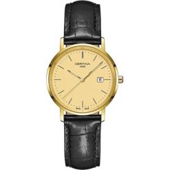 PROMOCJA ZEGAREK CERTINA PRISKA GOLD LADY 14 CT C901.210.06.021.00. Żółte zegarki damskie CERTINA, złote. W wyprzedaży za 4127,20 zł.