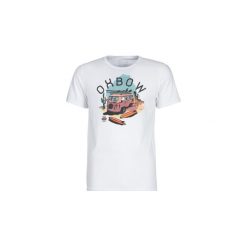 T-shirty z krótkim rękawem Oxbow L1TONET. Białe t-shirty męskie marki Oxbow, s, bez wzorów, bez kołnierzyka, krótkie. Za 119,00 zł.