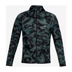 Under Armour Run Anywhere Storm Kurtka Zielony Wielokolorowy. Zielone płaszcze męskie Under Armour, na wiosnę, xxl, bez wzorów, z nylonu, bez kaptura. Za 550,95 zł.