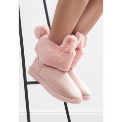 Różowe Śniegowce Cutie Bunny. Różowe śniegowce damskie Born2be, bez zapięcia. Za 69,99 zł.