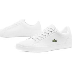 LACOSTE LEROND BL 2 CAM > 733CAM1033001. Buty sportowe męskie Lacoste, z gumy, bez zapięcia. W wyprzedaży za 269,99 zł.