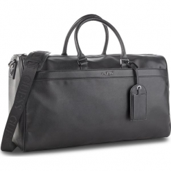 Torba GUESS - TM6539 POL84 BLA. Czarne torebki klasyczne damskie Guess, z aplikacjami, ze skóry ekologicznej. Za 699,00 zł.