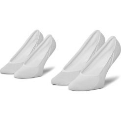Zestaw 2 par stopek damskich TOMMY HILFIGER - 353007001 White 300. Białe skarpetki damskie TOMMY HILFIGER, bez wzorów, z materiału. Za 39,99 zł.