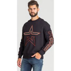 BLUZA DIESEL. Czarne bluzy męskie Diesel, xs, z haftami, z okrągłym kołnierzem. Za 701,40 zł.