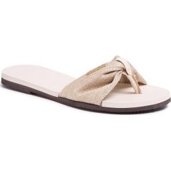 Japonki HAVAIANAS - You St Tpz Mat Cf 41443630121 Beige. Brązowe klapki damskie Havaianas, bez wzorów, ze skóry ekologicznej, bez obcasa. Za 119,00 zł.