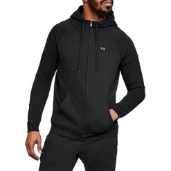 UNDER ARMOUR RIVAL FLEECE FULL-ZIP > 1320737-001. Bluzy męskie Under Armour, s, bez wzorów, z bawełny, street, z kapturem, bez rękawów, bez kaptura. Za 239,99 zł.