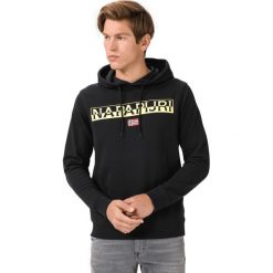 Napapijri Baras Bluza Czarny. Czarne bluzy męskie Napapijri, s, z nadrukiem, bez kołnierzyka, bez rękawów, bez kaptura. Za 412,95 zł.