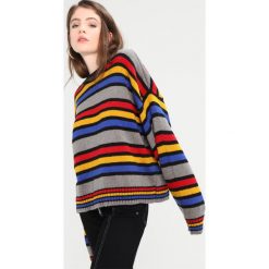 Swetry klasyczne damskie: The Ragged Priest CANDY KNIT Sweter grey/red/yellow/blue