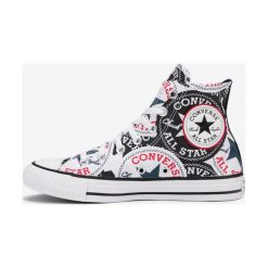 Converse Chuck Taylor All Star Tenisówki Czarny Biały. Czarne trampki i tenisówki damskie Converse, bez wzorów, z materiału, bez zapięcia. Za 361,95 zł.
