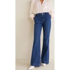 Mango - Jeansy Choco. Szare jeansy damskie marki Mango, l, z elastanu, klasyczne. Za 199,90 zł.