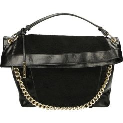 Torba - 905 AT-MO NER. Szare torebki klasyczne damskie marki Venezia, z materiału. Za 279,00 zł.