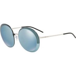 Emporio Armani - Okulary 0EA2044. Niebieskie okulary przeciwsłoneczne damskie marki Emporio Armani, okrągłe. Za 759,90 zł.