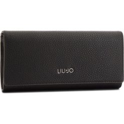Duży Portfel Damski LIU JO - Xl Bifold Isola N68161 E0033 Nero 22222. Czarne portfele damskie marki Liu Jo, ze skóry ekologicznej. Za 299,00 zł.