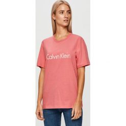 Calvin Klein Underwear - T-shirt. Szare bluzki damskie Calvin Klein Underwear, s, z nadrukiem, z bawełny, casualowe, z okrągłym kołnierzem, z krótkim rękawem. W wyprzedaży za 129,90 zł.