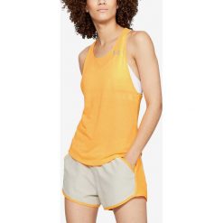 Under Armour Streaker Racer Podkoszulek Żółty. Żółte podkoszulki damskie Under Armour, xs, bez wzorów, z elastanu, bez kołnierzyka. Za 171,95 zł.