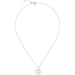 Naszyjniki damskie: Srebrny naszyjnik z zawieszką – (D)42 cm