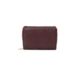 Desigual portfel damski Mone True Love Maria Mini burgundowy. Czerwone portfele damskie Desigual, bez wzorów. Za 199,00 zł.