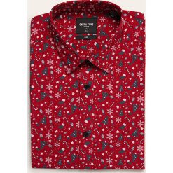 Only & Sons - Koszula. Niebieskie koszule męskie Only & Sons, s, bez wzorów, z bawełny, klasyczne, z klasycznym kołnierzykiem, z długim rękawem. Za 119,90 zł.