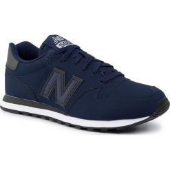 Sneakersy NEW BALANCE - GM500TRP Granatowy. Niebieskie sneakersy męskie New Balance, na co dzień, bez wzorów, ze skóry ekologicznej, bez zapięcia. W wyprzedaży za 189,00 zł.
