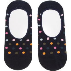 Skarpetki damskie: Skarpety Stopki Unisex HAPPY SOCKS - DOT06-6001 Czarny Kolorowy
