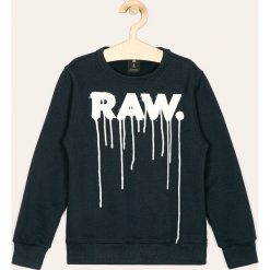 G-Star Raw - Bluza dziecięca 128-176 cm. Szare bluzy chłopięce G-Star RAW, z nadrukiem, z elastanu, retro, bez rękawów, bez kaptura. W wyprzedaży za 149,90 zł.