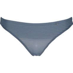 Stringi "Columbus Ave" w kolorze niebieskoszarym. Szare stringi marki Esprit. W wyprzedaży za 43,95 zł.