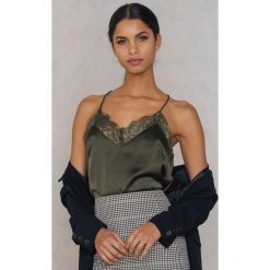 T-shirty damskie: Rut&Circle Koszulka na ramiączkach Cherry – Green