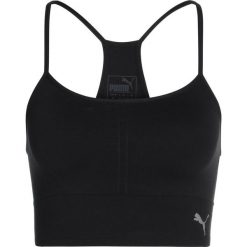 Puma EVOKNIT SEAMLESS CROP Koszulka sportowa black. Czarne topy sportowe damskie marki Polo Ralph Lauren, xs, z bawełny, polo. Za 129,00 zł.