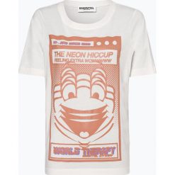 Essentiel Antwerp - T-shirt damski, beżowy. Brązowe t-shirty damskie Essentiel Antwerp, s, z nadrukiem, bez kołnierzyka. Za 199,95 zł.