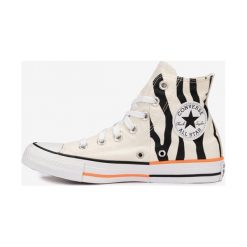 Converse Chuck Taylor All Star Hi Tenisówki Biały Beżowy. Brązowe trampki i tenisówki damskie Converse, bez wzorów, z materiału, bez zapięcia. Za 361,95 zł.
