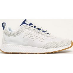 Pepe Jeans - Buty Koko Ive. Białe buty sportowe damskie Pepe Jeans, bez wzorów, z jeansu, sportowe. Za 369,90 zł.