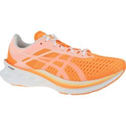 Asics Novablast 1011A778-800 47 Pomarańczowe. Pomarańczowe buty sportowe męskie Asics, bez zapięcia, do biegania. W wyprzedaży za 449,99 zł.